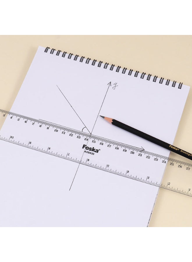 Foska Plastic Ruler 30x3.8 cm - Image 5