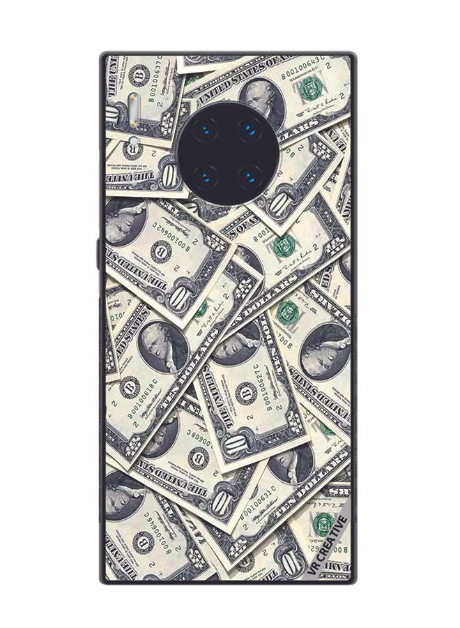 VR CREATIVE Protective Case Cover For Huawei Mate 30 Pro Money Design Multicolour - Image 1