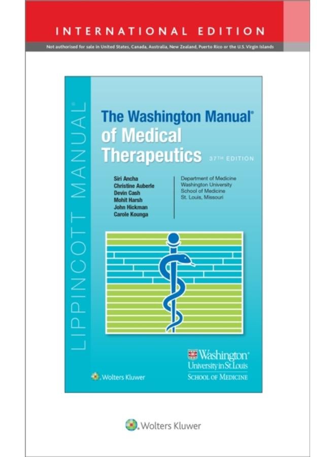 The Washington Manual of Medical Therapeutics