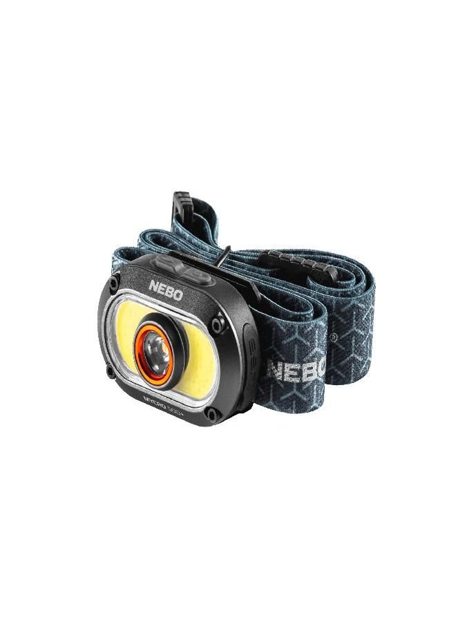 NEBO - NEBO MYCRO USB Rechargeable, Adjustable LED Headlamp & Cap Light, Bright Spot Light for Camping, Hiking, Caving, Fishing with Adjustable Head Strap and Cap Clip, IPX4 Water Resistant - Image 1