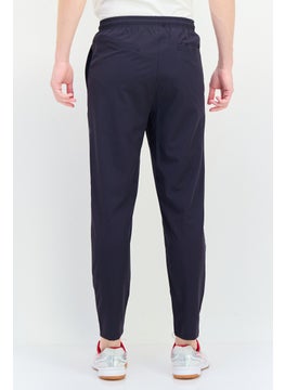 RBX Men Sportswear Fit Brand Logo Training Track Pants, Dark Grey  - Image 2