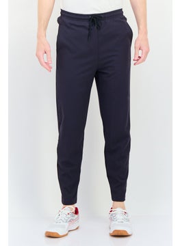 RBX Men Sportswear Fit Brand Logo Training Track Pants, Dark Grey  - Image 1