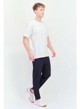 RBX Men Sportswear Fit Brand Logo Training Track Pants, Dark Grey  - Image 4