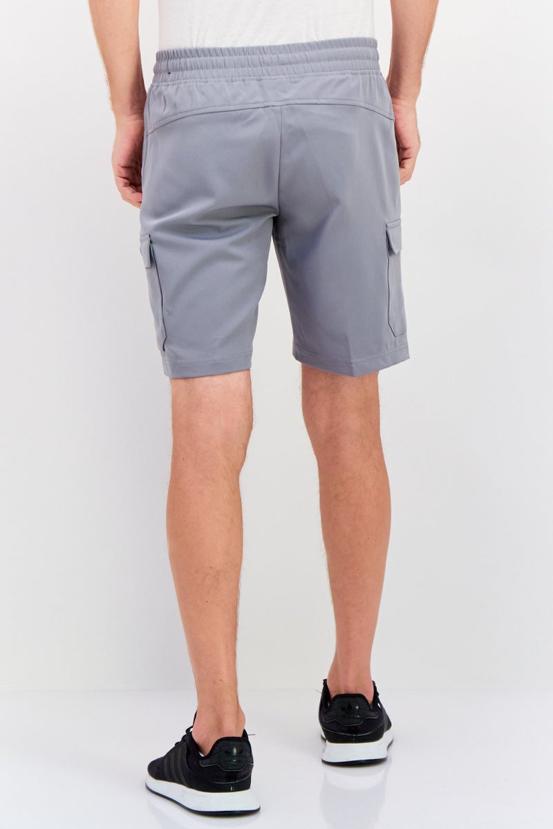 Legend Men Sportswear Fit Outdoor Shorts, Grey - Image 4