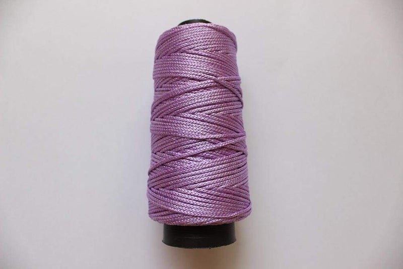 OMX Purple Nylon 1mm Macrame Cord (100 Meters) Nylon Chinese Knotting Cord for Macrame ideally Used for Jewelry Making, Bags and Various Other Craft Projects. (Purple) - Image 2