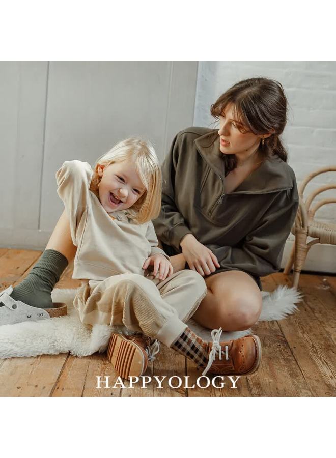 Happyology Uk Kids Autumn Winter Hooded Girls Embroidered Top Boys Long Sleeve Sweatshirt - Image 2