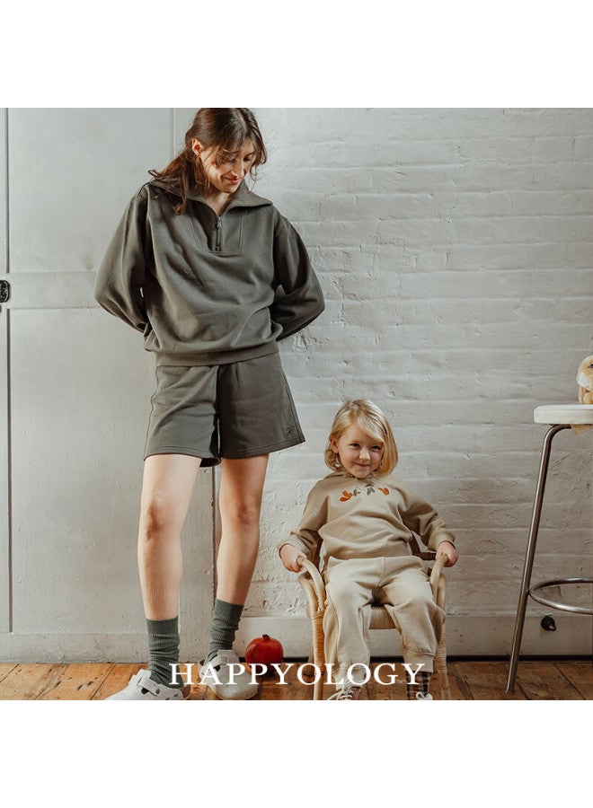 Happyology Uk Kids Autumn Winter Hooded Girls Embroidered Top Boys Long Sleeve Sweatshirt - Image 3