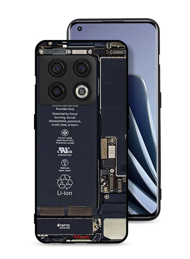 Tolwak OnePlus 10 Pro 5G Protective Case Cover Phone Circuit Pattern - Image 1