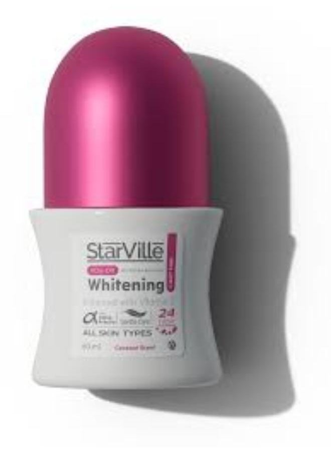 starville - Starville Roll On Whitening light Pink 60 ML - Image 1
