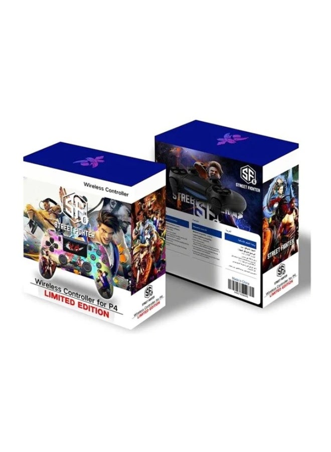 وحدة تحكم ألعاب لاسلكية  Street Fighter Edition - وحدة تحكم ألعاب بلوتوث لأجهزة PS4 والكمبيوتر الشخصي والأجهزة المحمولة - Image 2