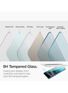 Spigen GLAStR EZ Fit HD for Samsung Galaxy S25 ULTRA Tempered Glass Screen Protector [2 PACK] with Easy Install Tray  - Image 4