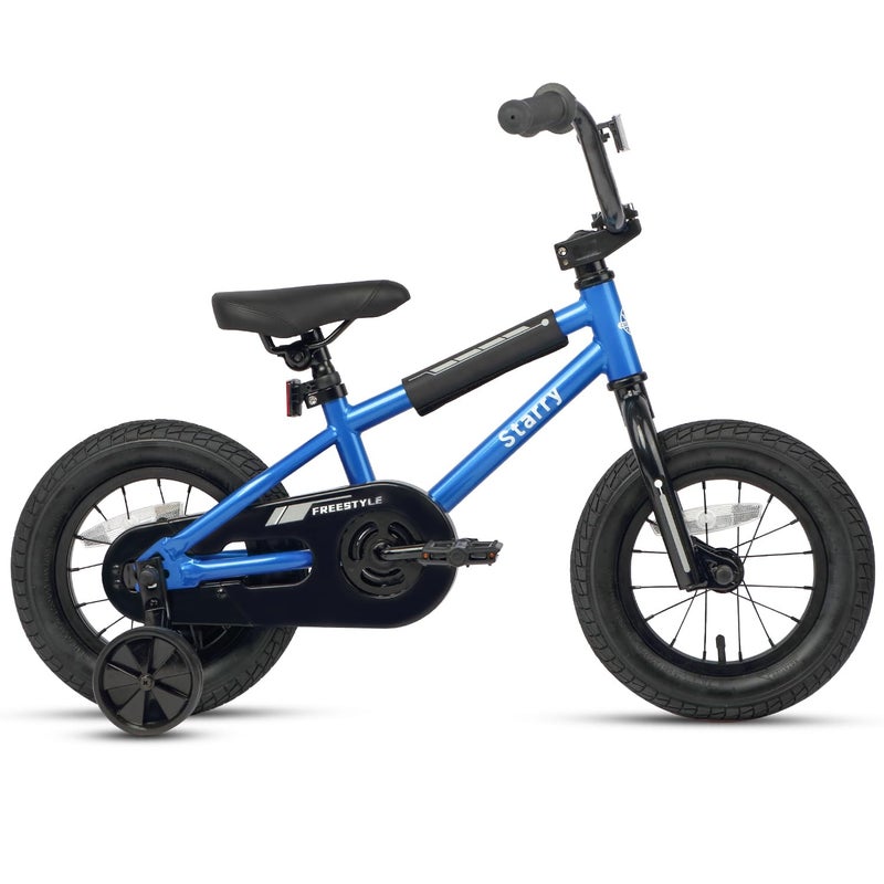 cubsala 12 Inch Kids Bike for 1 2 3 4 Years Old Boys Girls Beiginner Toddlers Riders BMX Style Bicycle with Training Wheels Coaster Brake, Sky Blue - Image 2