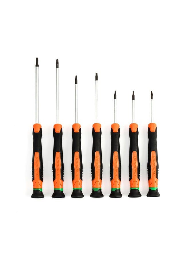 Vanquish 7 Piece Small Screwdriver Set Precision Torx Mini Screwdriver Set T5, T6, T7, T8, T9, T10, T15 For Eye Glass/watch/laptop/jewelers/computer Repairing 2168 - Image 1