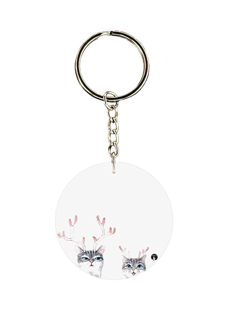 Cats Key Chain
