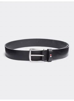 TOMMY HILFIGER Logo Denton Flag Leather Belt  - Image 1