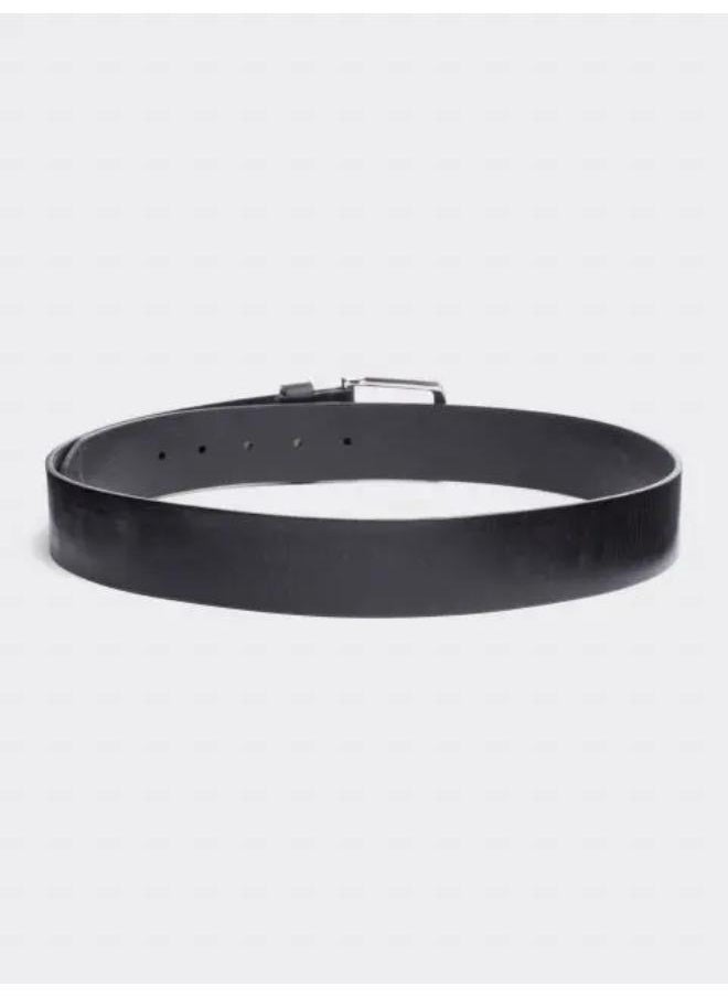TOMMY HILFIGER - Logo Denton Flag Leather Belt - Image 1
