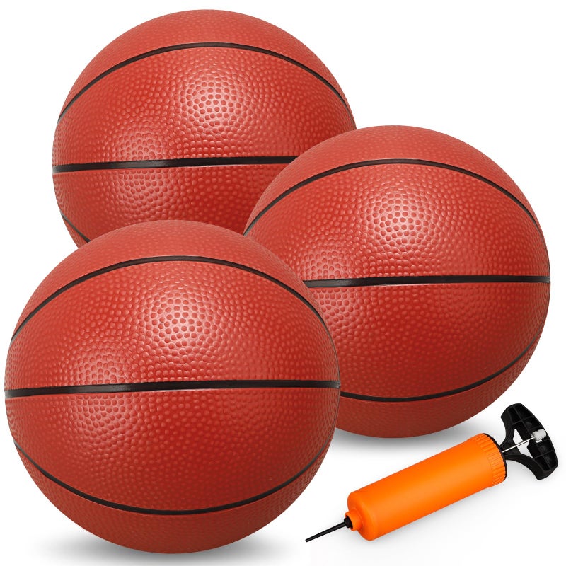 LNCOJOLM 86 Water Pool Basketball Set with Pump Replacement Ball for Basketball Hoop Trampoline PVC Waterproof Basketballs Floating Toy for Swimming Pool Seaside Indoor Outdoor Water Games Summer Party - Image 3