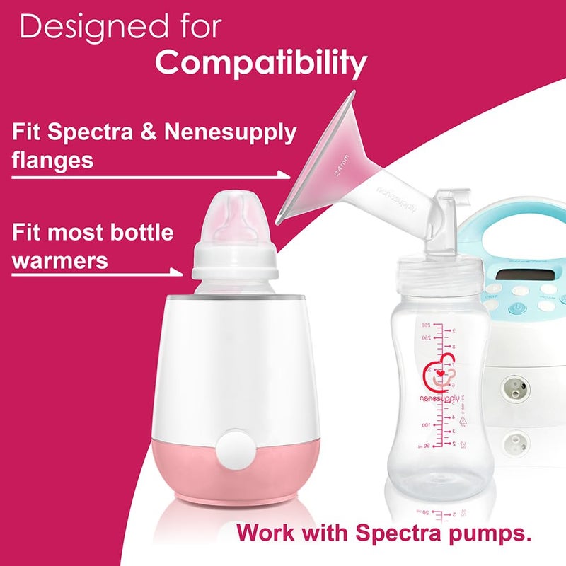 Nenesupply Feeding and Storage Bottles Collection for Spectra S1 S2 Motif Luna Breast Pumps 2 pc 9oz 280ml with Sealing Disc Anti Colic Feeding Breastmilk Storage Replace Spectra Bottles - Image 5