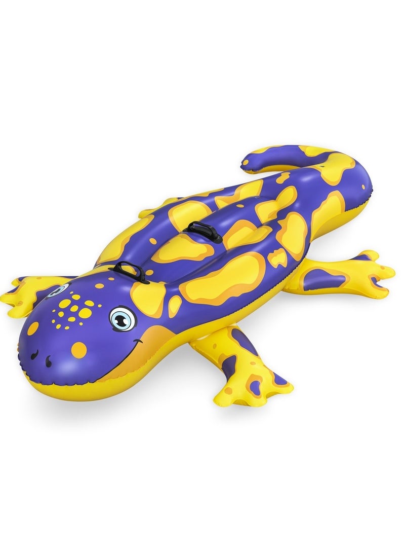 Bestway - Splashin' Salamander 2-Person Kids Ride-On Pool Float 191x119 cm - 41502 - Image 1