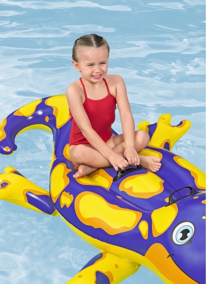 Bestway - Splashin' Salamander 2-Person Kids Ride-On Pool Float 191x119 cm - 41502 - Image 5