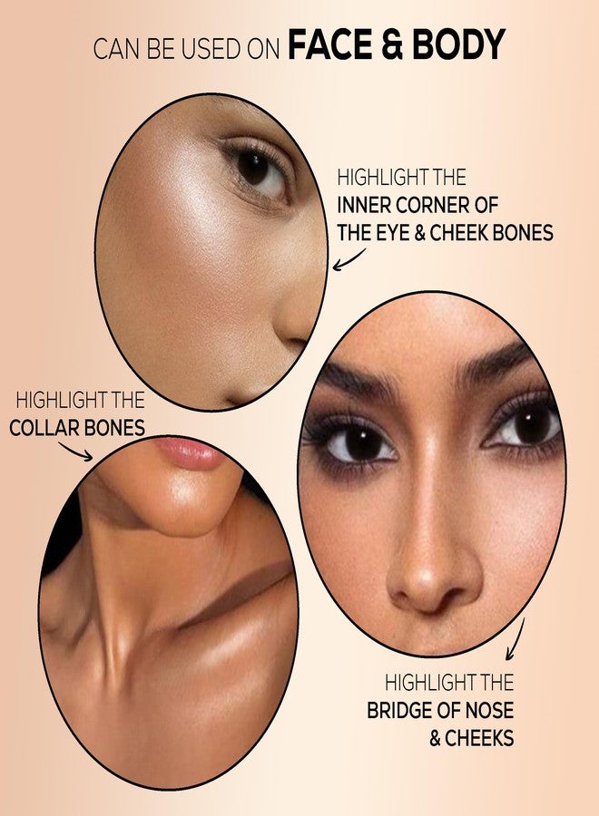 INSIGHT Professional Liquid Highlighter - Starry Light | Glowly Finish | Waterproof & Smudgeproof | Multiuse - 25g - Image 5