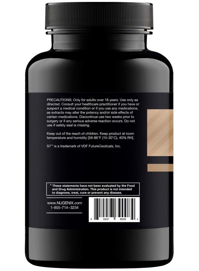Nugenix Nitric Oxide Booster Supplement - Nitric Oxide Flow, L-Arginine, L-Citrulline, Pine Bark Extract - Vasodilator - 100 Capsules  - Image 3
