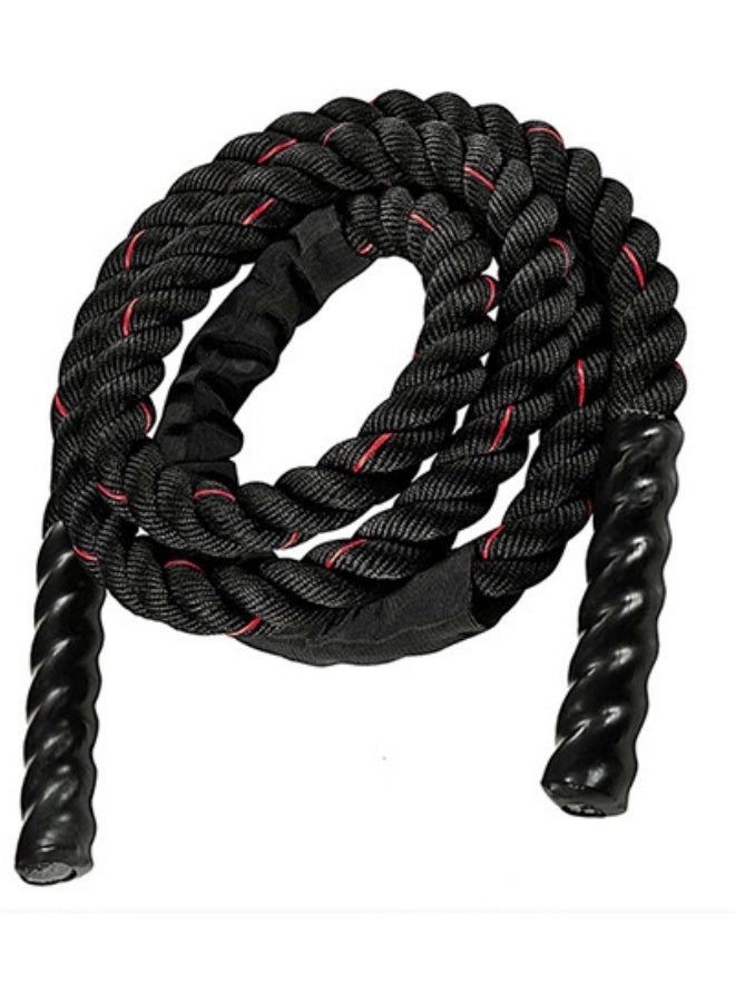 COYO حبل قفز، حبل قفز موازن للرجال والنساء، حبل قفز ثقيل للتمارين، حبال قفز للبالغين لتمارين المنزل، تحسين القوة وبناء العضلات، معدات تمارين الجسم الكاملة - Image 5