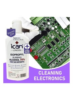 iCan London ican london isopropyl rubbing Alcohol 70% First aid Antiseptic Disinfectant/Cleaning Fluid 500ml  - Image 4
