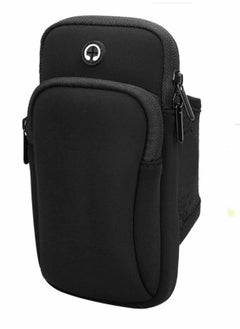 Polyester Outdoor Running Cell Phone Arm Band Gym Holder Bag for iPhone 12 11 for Samsung Galaxy s21 Note 20 up to 6.5in Phones
