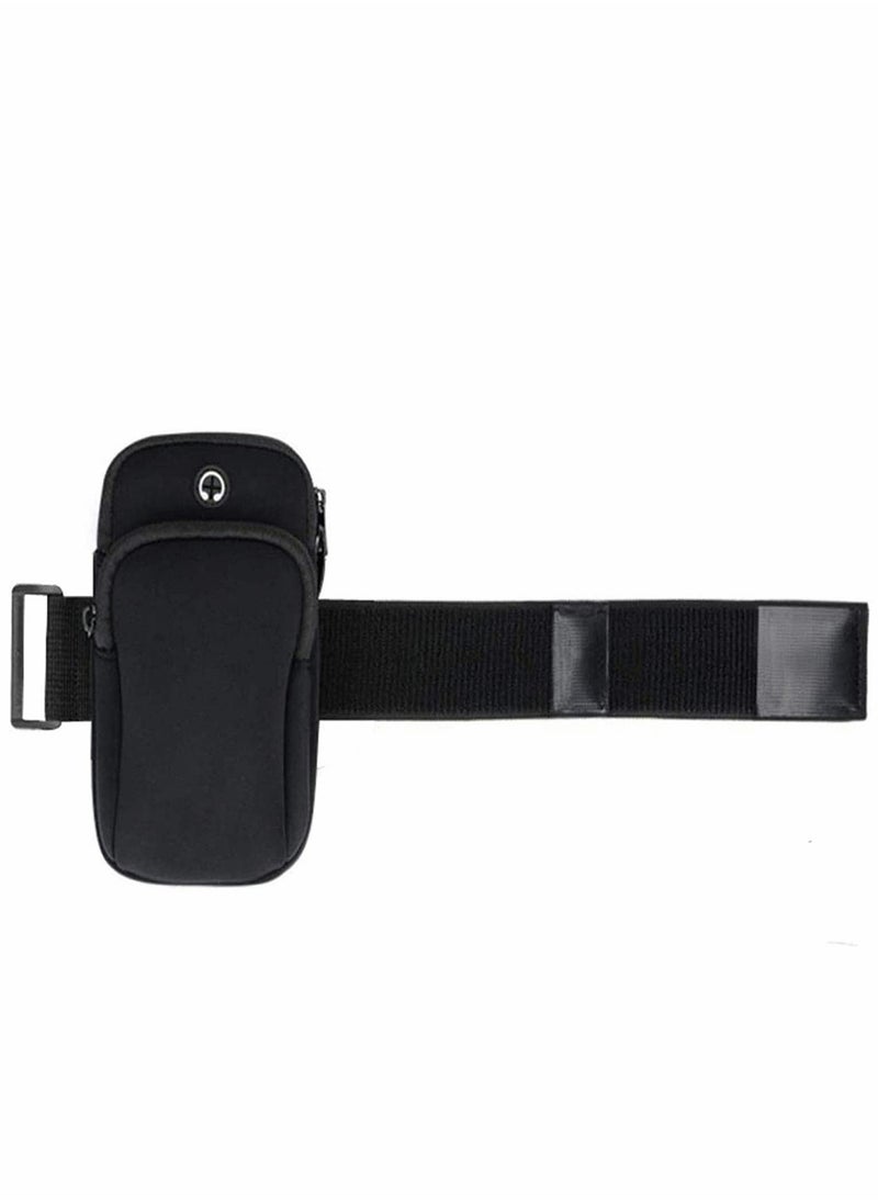 SYOSI - Polyester Outdoor Running Cell Phone Arm Band Gym Holder Bag for iPhone 12 11 for Samsung Galaxy s21 Note 20 up to 6.5in Phones - Image 1