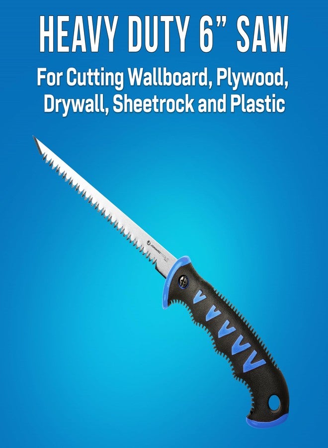 جونارد تولز منشار Jonard Tools DWS-6 للجدران الجافة للألواح الخشبية والخشب الرقائقي والجدران الجافة والألواح الجبسية والبلاستيك - طول الشفرة 6 بوصات - Image 2