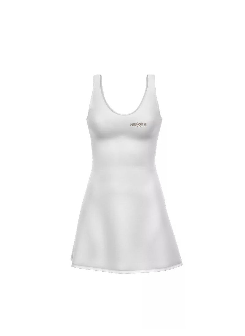 Heroes WOMEN'S MEROPE WHITE DRESS  - Image 1