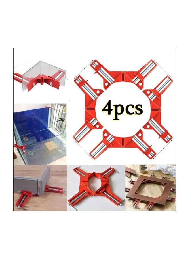 4PCS Woodworking Tools Tool Reinforced 90° Right Angle Clip Quick Fix Clip Picture Frame Clip Woodworking Photo Frame DIY Glass Fish  - Image 1