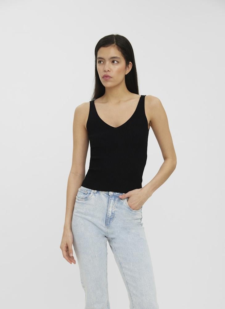 فيرو مودا كنزة صوف بدون أكمام كاجوال - Image 1