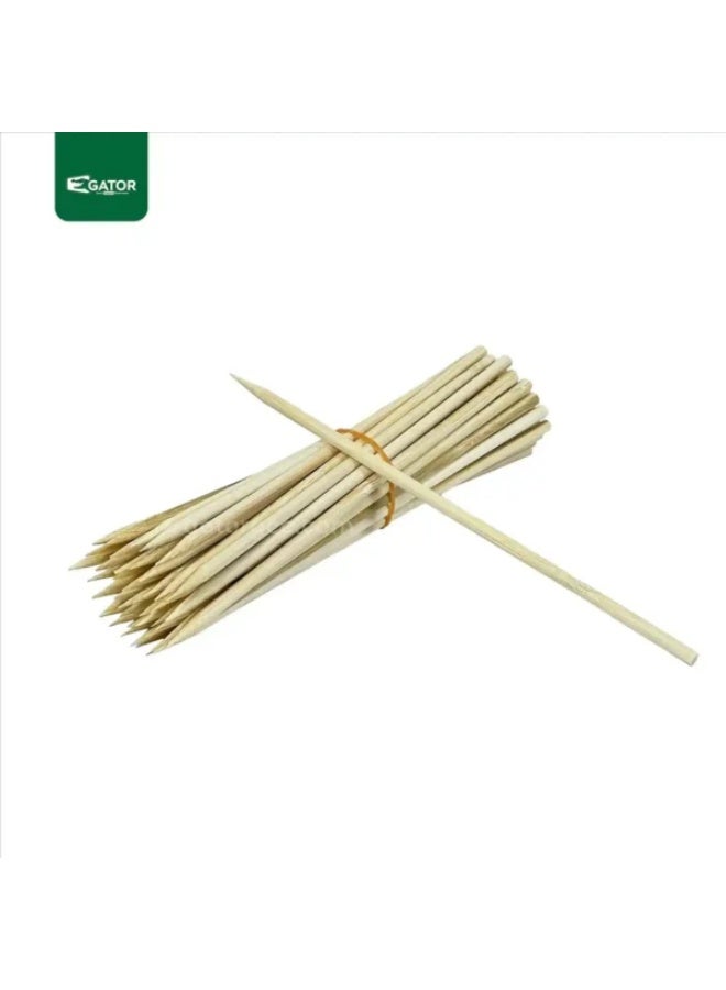 Round Bamboo Skewer 8 Inch 5.0 mm