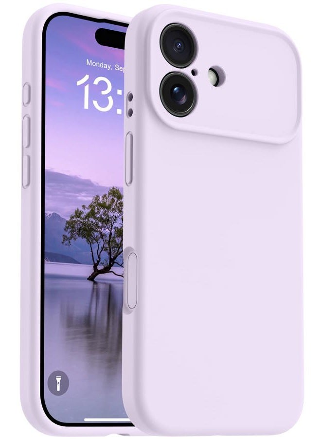 OTOFLY Magnetic for iPhone 17 Case,Compatible with Magsafe,Classic Liquid Silicone Mobile Phone Case,Integrated Camera Control Button,Anti-Scratch Microfiber Lining,Cloud Mauve - Image 1