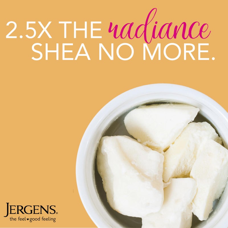 Jergens Shea Butter Hand and Body Lotion, Deep Conditioning Moisturizer, 3X More Radiant Skin, with Pure Shea Butter, Dermatologist Tested, 16.8 Oz, Pack of 3 - Image 5