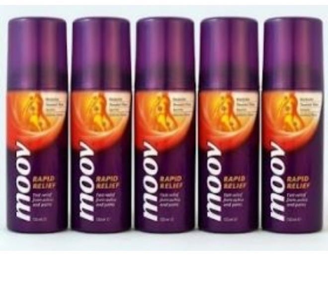 Moov Special offer Move spray for fast pain relief 150ml - Instant relief from muscle and joint pain (5 pieces) - Image 1