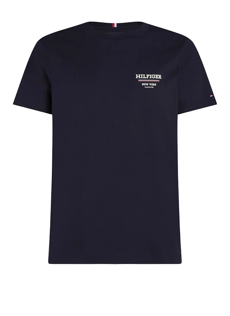 TOMMY HILFIGER Global Striped Crew Neck T-Shirt