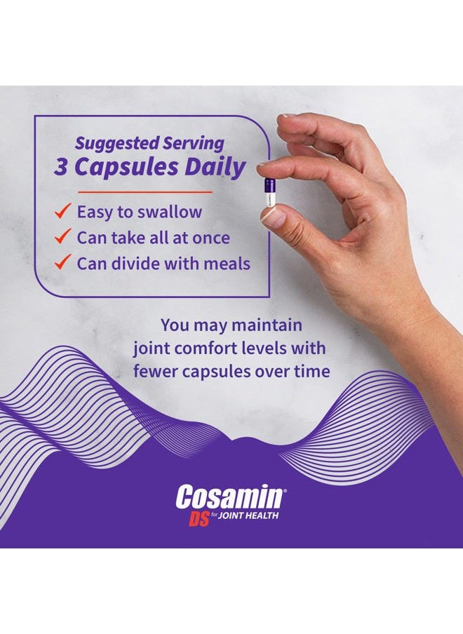Nutramax Laboratories Nutramax Cosamin® DS Joint Health Supplement with Glucosamine & Chondroitin for Men's & Women's Joint Health, 180 Capsules  - Image 5