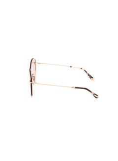 TOM FORD Women's Cat Eye Shape Metal Sunglasses FT110628U63 Lens Size: 63 Millimeter - Shiny Rose Gold  - Image 4