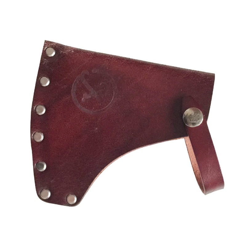 WEKBOSS Leather Hatchet Sheath Axe Head Cover Protector with Secure Snaps, Heavy Duty Camping Axe Guard for Outdoor Hiking Camping Survival 1Pcs - Image 1