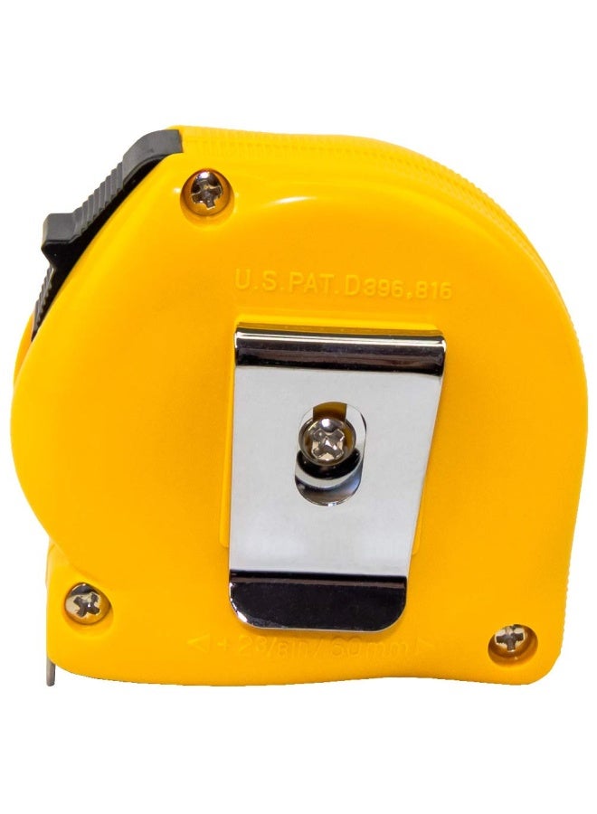 Komelon Sm3912 Speed Mark Acrylic Coated Steel Blade Tape Measure 12 Inch By 5 8 Inch Yellow Case - Image 3
