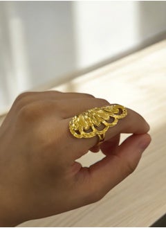GOLDMAX 21k Gold Plated Ring For Women One Size  - Image 3