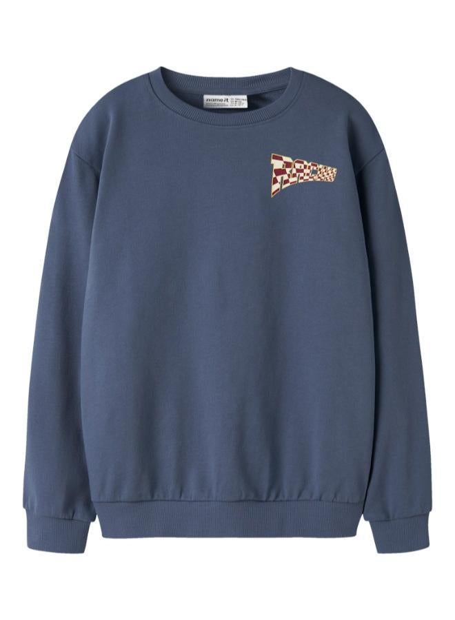NAME IT Kids Long Sleeve Regular Fit Sweatshirt - Image 1