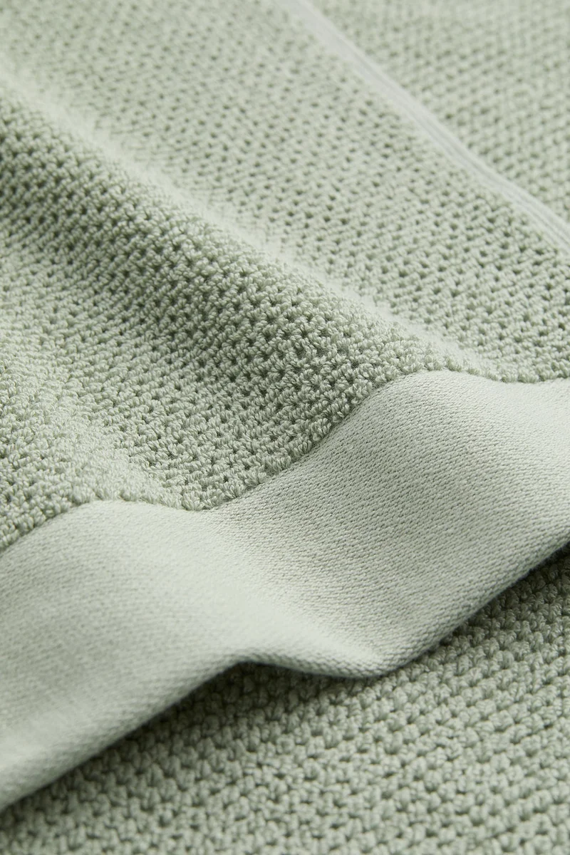 اتش اند ام Cotton terry bath sheet