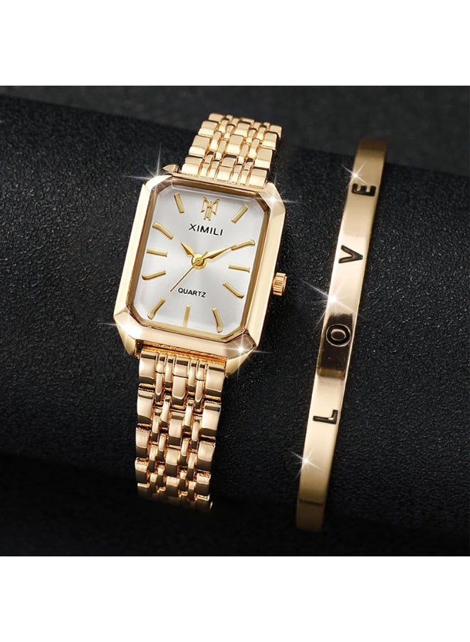 Mark Fairwhale New Small Fresh Retro Decorative Watch Set  - Image 1