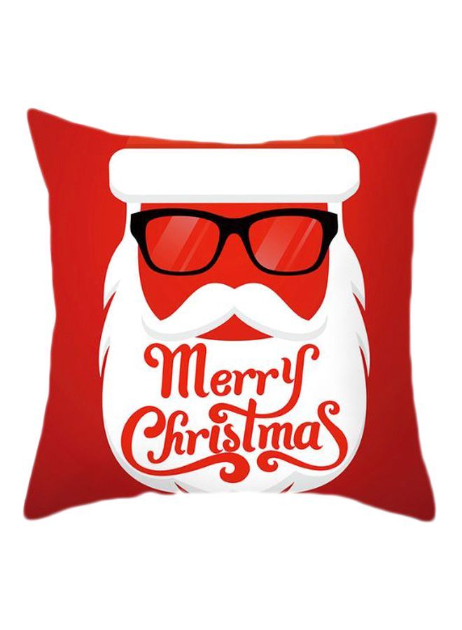 NIBEMINENT Printed Cushion Cover Red/White 45x45cm