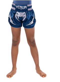 VENUM INFERNO KIDS MUAY THAI SHORTS ROYAL BLUE