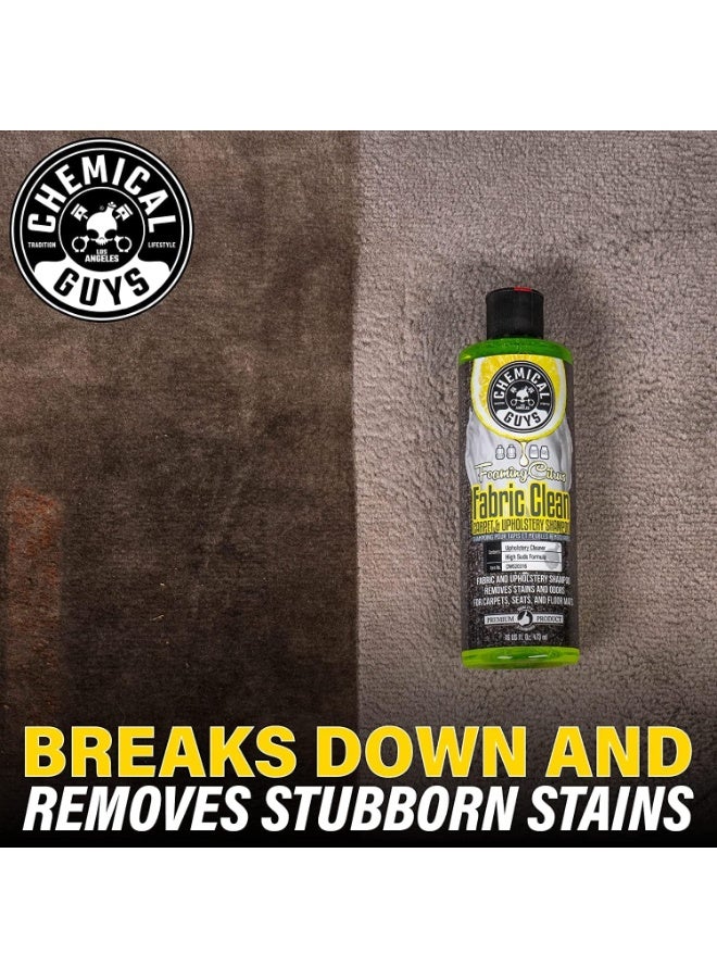 Chemical Guys CWS2031602 Foaming Citrus Fabric Clean Carpet & Upholstery Shampoo & Odor Eliminator (Car Carpets, Seats & Floor Mats), Safe for Cars, Home, Office, & More , 16 fl oz, 2 Pack - Image 2